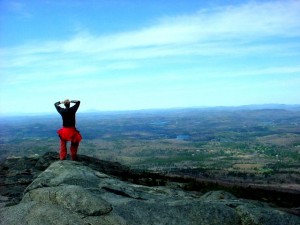 A view from the top of Mount Monadnock